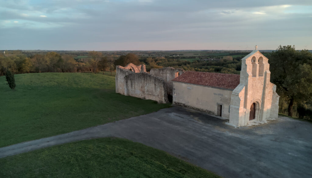 photos église drone